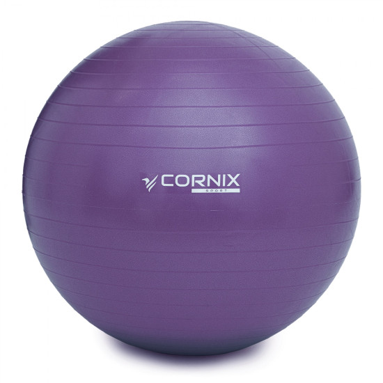 Купить Фитбол  Cornix 75 cm Anti-Burst XR-0027 Violet в Киеве - фото №1